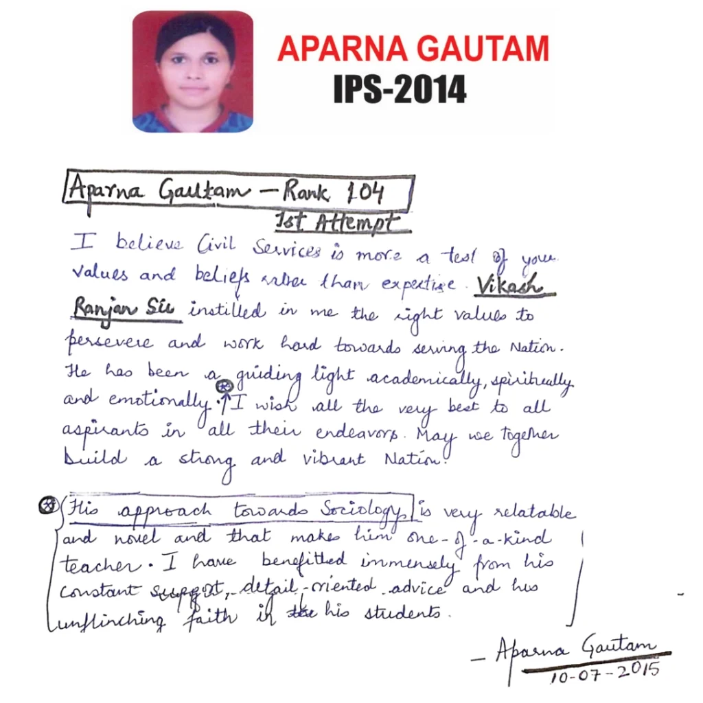 Aparna Gautam IPS