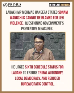 Violence in Leh Ladakh