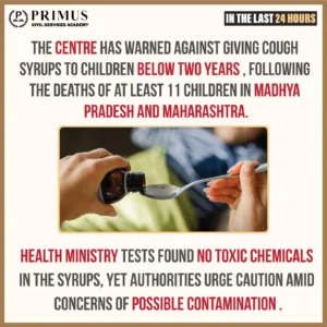 Cough Syrup Contamination