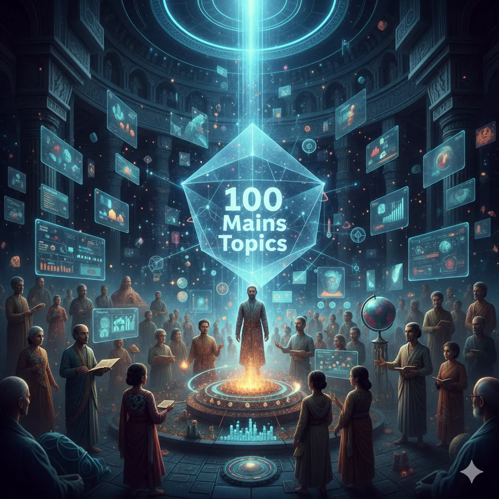 100 Mains Topics