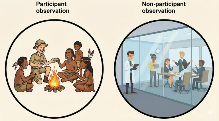 Participant and Non-Participant Observation